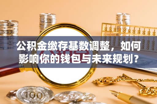 兰州公积金缴存基数调整，如何影响你的钱包与未来规划？