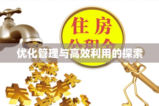 兰州优化管理与高效利用的探索
